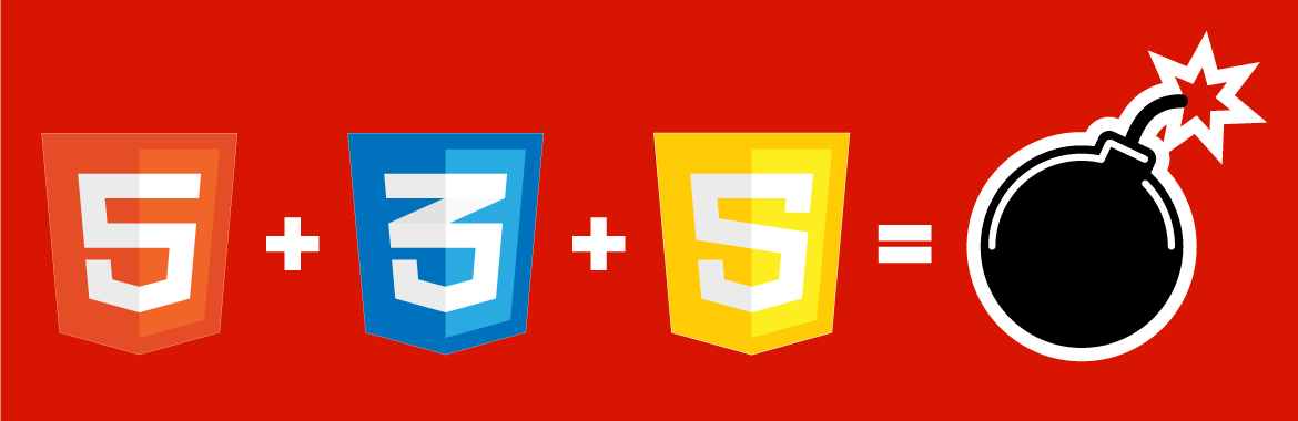 html5 css3 javascript cherrybomb logos